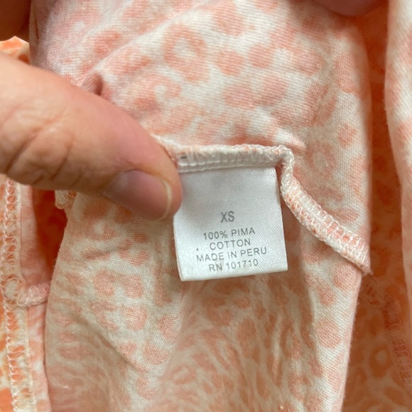 P.Jamas Orange Cheetah Pajama Set - Picture 4 of 14